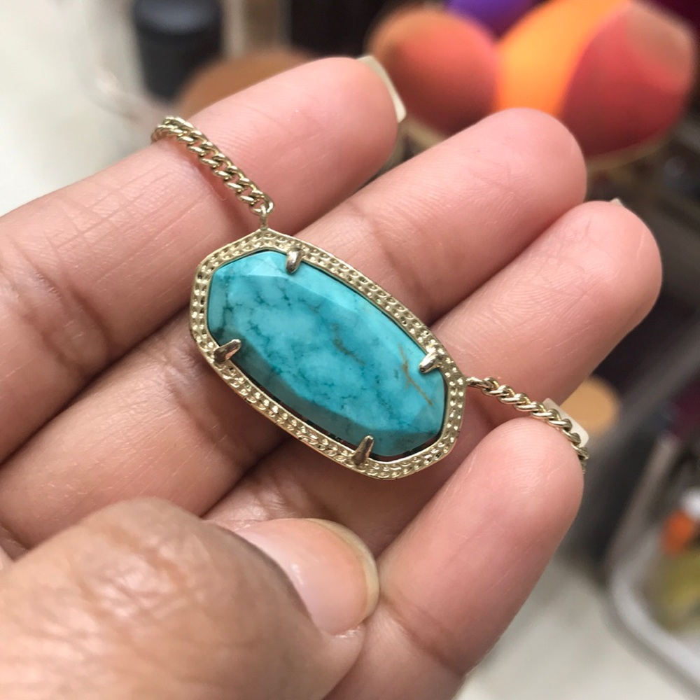 Kendra Scott Dylan turquoise necklace